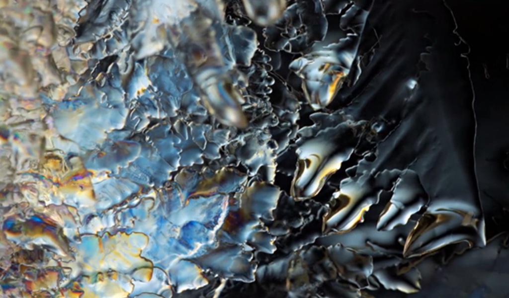 La belleza del hielo en timelapse